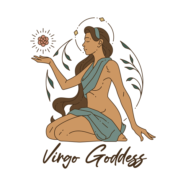 Virgo Goddess by Garden Avenue Designs