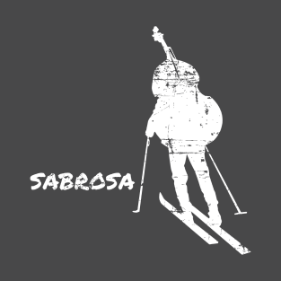 Sabrosa Distressed White T-Shirt