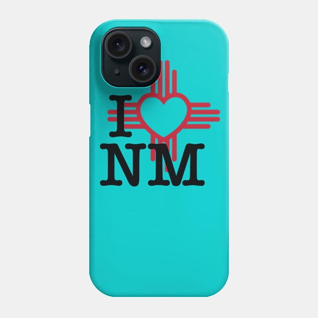 I Love New Mexico Phone Case by Work for Justice