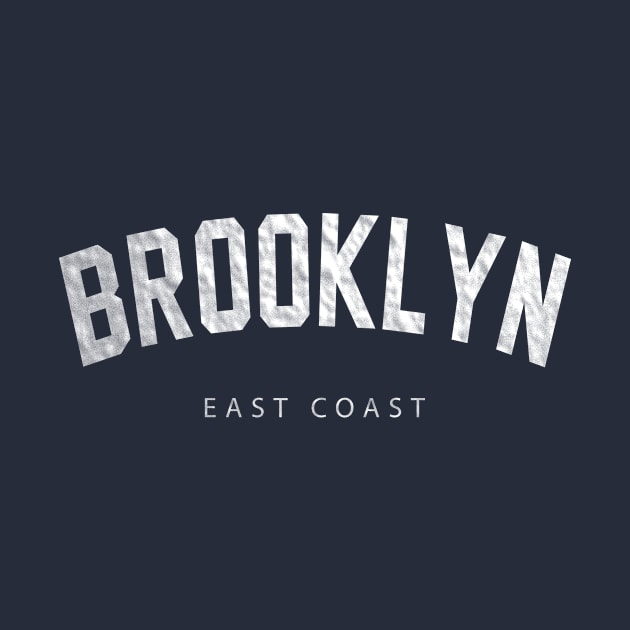 Brooklyn East Coast Textured White by FireflyCreative