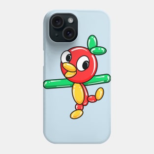 Orange Balloon Bird Phone Case