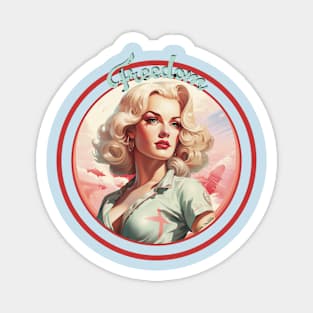 Pinup 9 Magnet