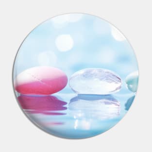 Water Drop Nature Serene Tranquil Peace Pin