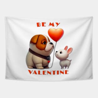 Cute Valentines Day pack Tapestry