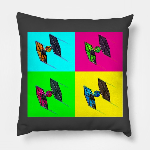 Contrast Color Squadron Pillow by Odisential