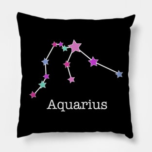 A Zodiac Sign Test Aquarius Pillow