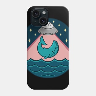 Whale Abduction Phone Case