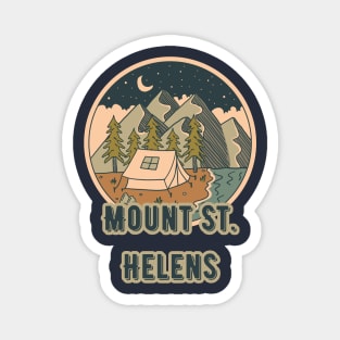 Mount St. Helens Magnet