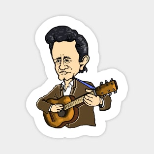 Johnny Cash and Guitar Magnet