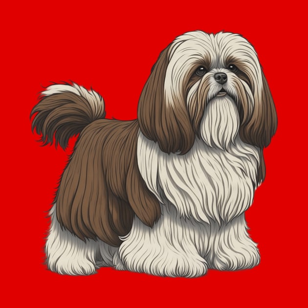 Lhasa apso by KhalidArt