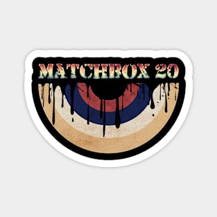 Melted Vinyl - Matchbox 20 Magnet