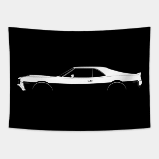 AMC Javelin SST Silhouette Tapestry