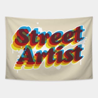 Street Artist Tapestry