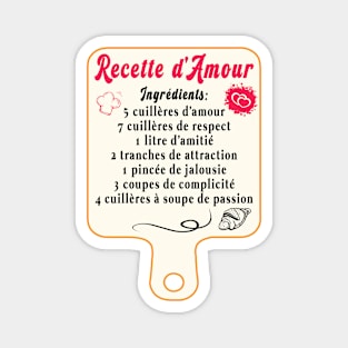 Recette d'Amour Magnet