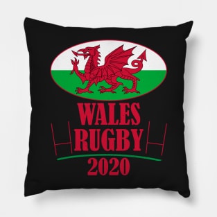 Wales Rugby Team Cmon Cymru 2020 Pillow