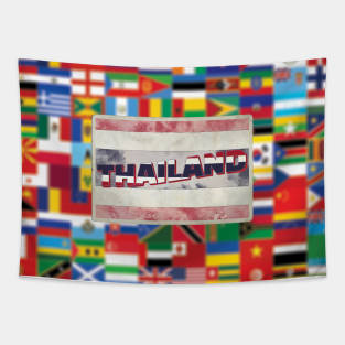 Thailand Vintage style retro souvenir Tapestry