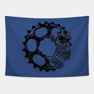 skull gear Tapestry