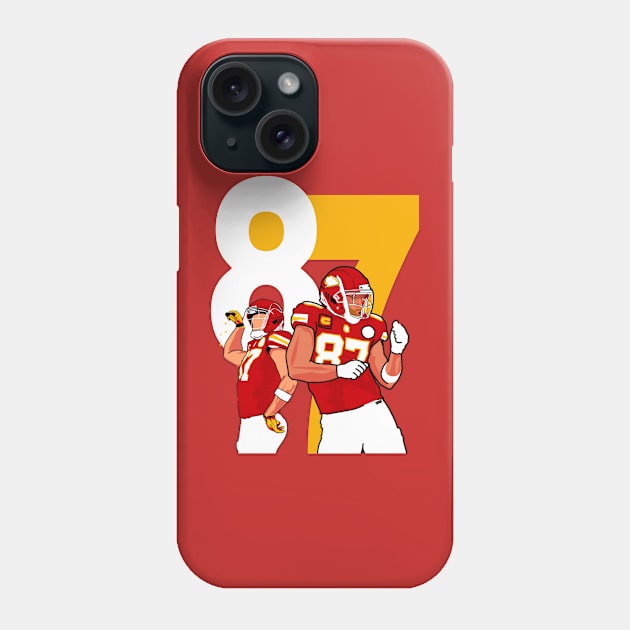 Travis Kelce Phone Case by Mic jr