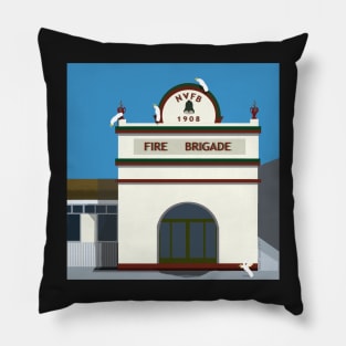 Historic Fire Station Junction Street Pillow