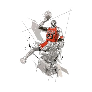 BASKETBALLART - JUMP DUNK T-Shirt