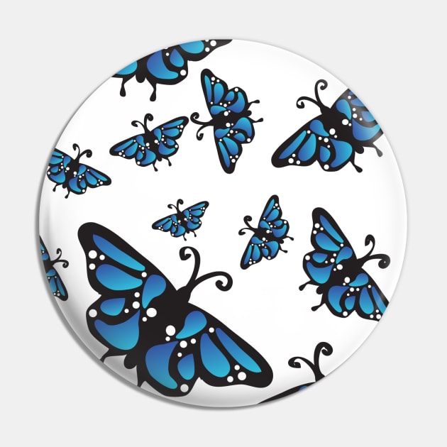 Butter Fly PATTERN Pin by LovableDuck