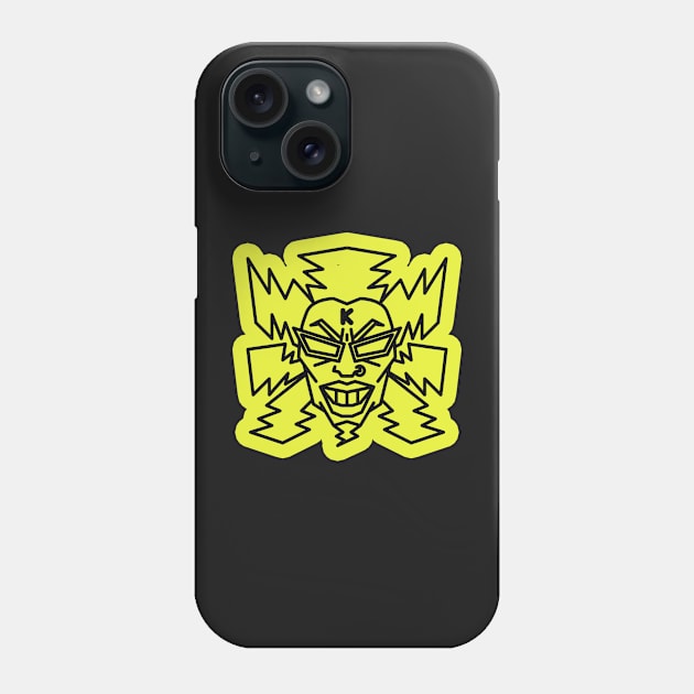 Jet Set Radio Portrait Icon - DJ Professor K Phone Case by barbes-artworks