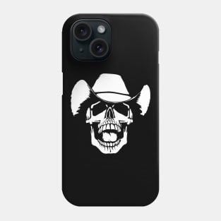 Laughing Cowboy Skull Phone Case