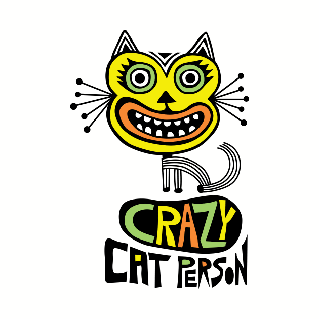 crazy cat person by Andibird