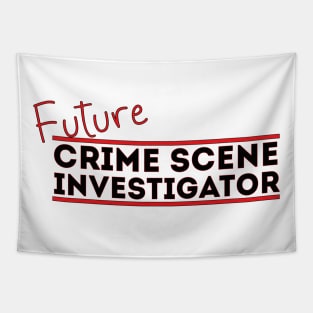 Future Crime Scene Investigator Tapestry