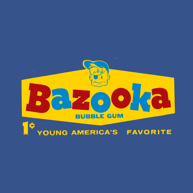 Bazooka Joe bubble gum by HAPPY TRIP PRESS