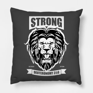 Be Courageous like a Lion Pillow