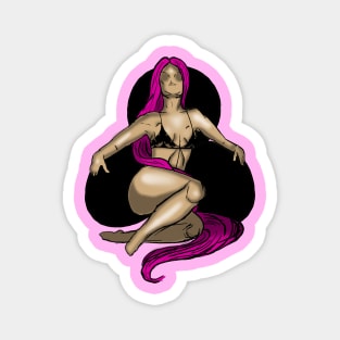 Queen of Clubs Magnet