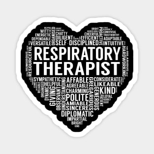 Respiratory Therapist Heart Magnet