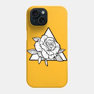 Rose (black) Phone Case