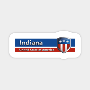 Indiana - United State of America Magnet