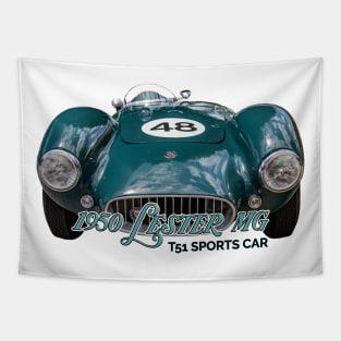 1950 Lester MG T51 Sports Car Tapestry