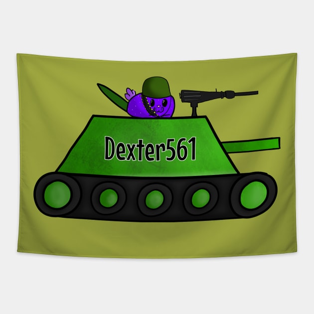 Dexter561 - shellshock live merch Tapestry by Dexter561