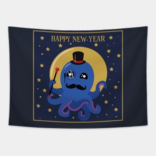 Octopus New Year Tapestry