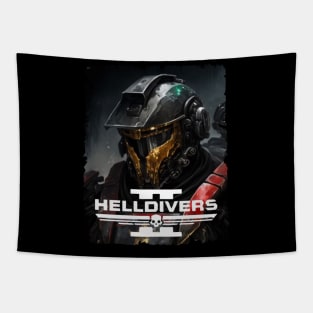 HELLDIVERS 2 BOOTLEG MERCH Tapestry