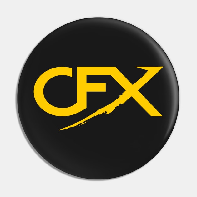 CFX Logo Pin by CFXMasks