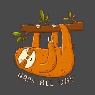 Naps All Day T-Shirt