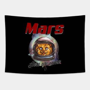 Mars Here we Come. Tapestry