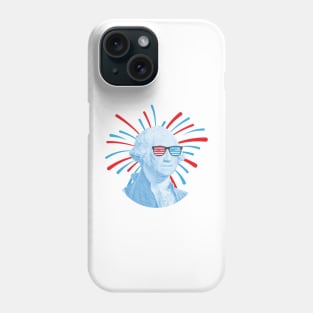 George Washington with Glasses Phone Case