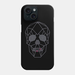 Skull Rhinestone Style Phone Case