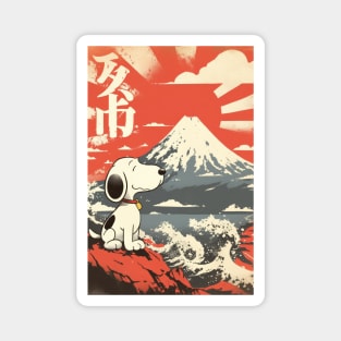 Snoopy Tokyo Adventures Magnet