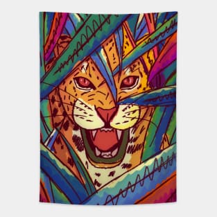 The jungle cat Tapestry