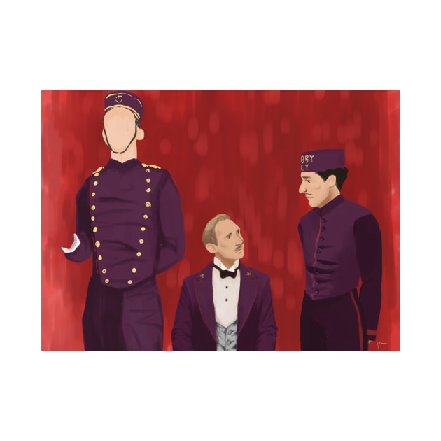 Grand Budapest Hotel by jennaemcc