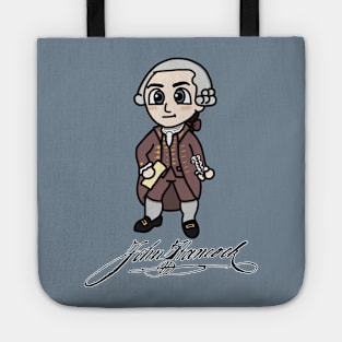 Chibi John Hancock with Signature (Large Print) Tote