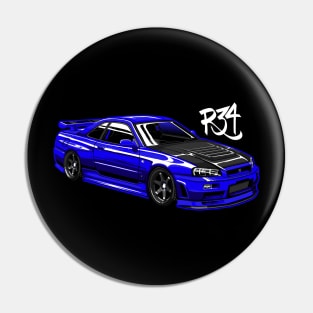 Nissan skyline gtr r34 Pin