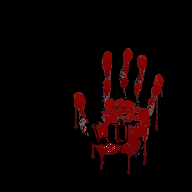 creepy bloody hand C.A.U (creepy and unexplained) by Creepy And Unexplained